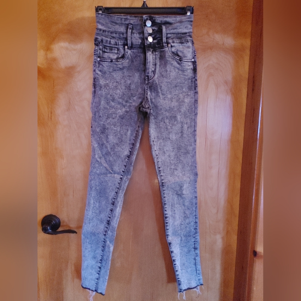 Skinny Jeans, high waisted